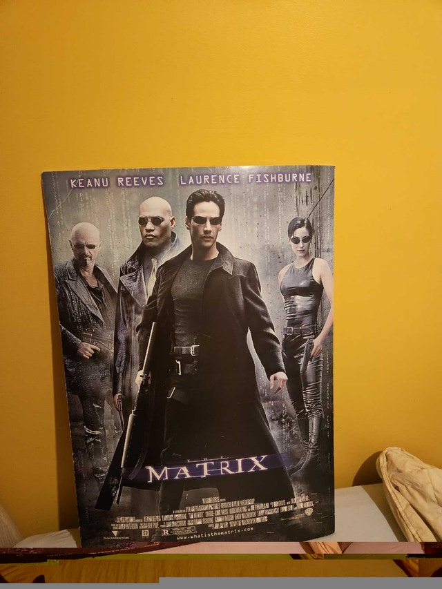 The Matrix cardboard poster - photo 2