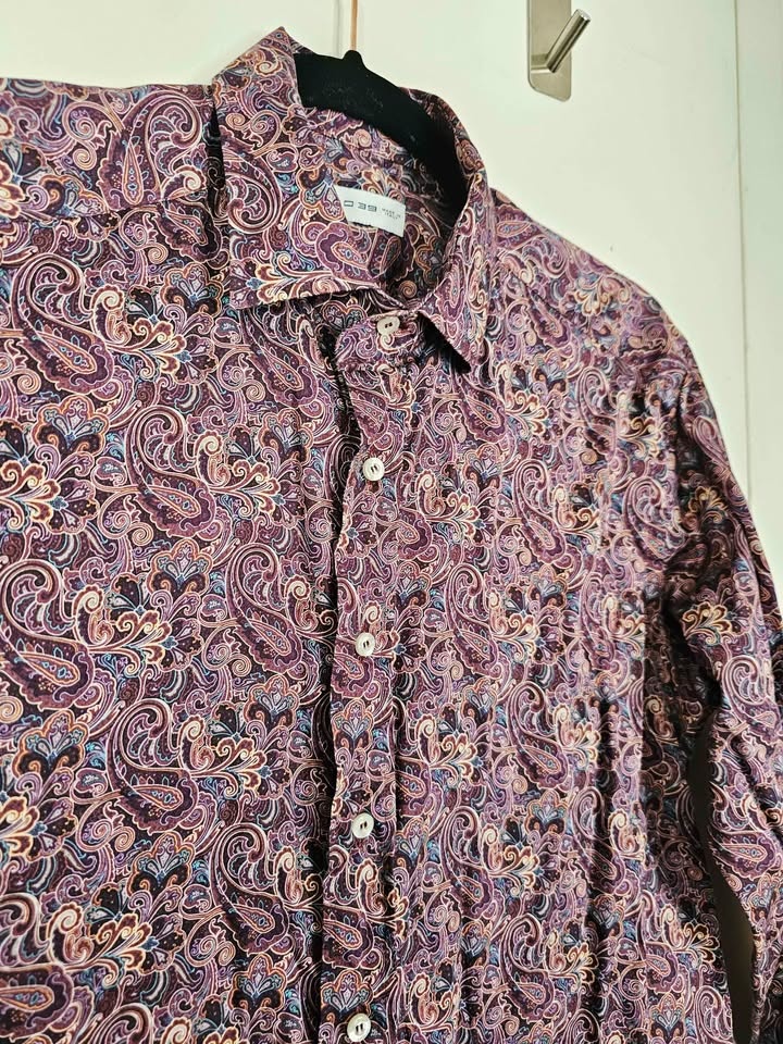 Etro Mens Paisley Shirt Size 39 - photo 3