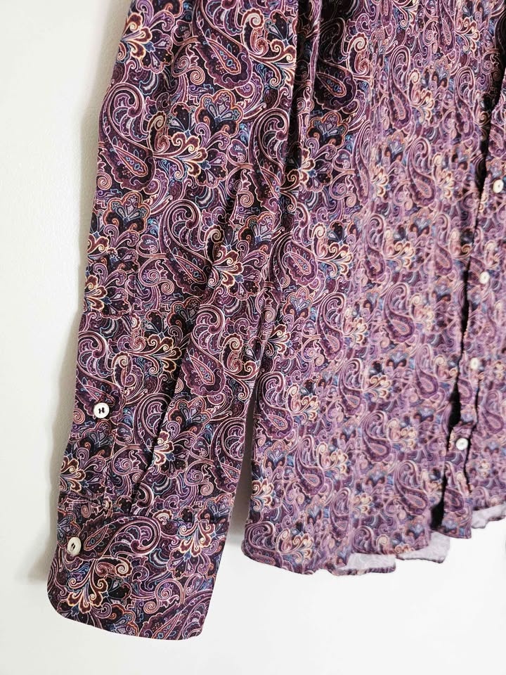 Etro Mens Paisley Shirt Size 39 - photo 5