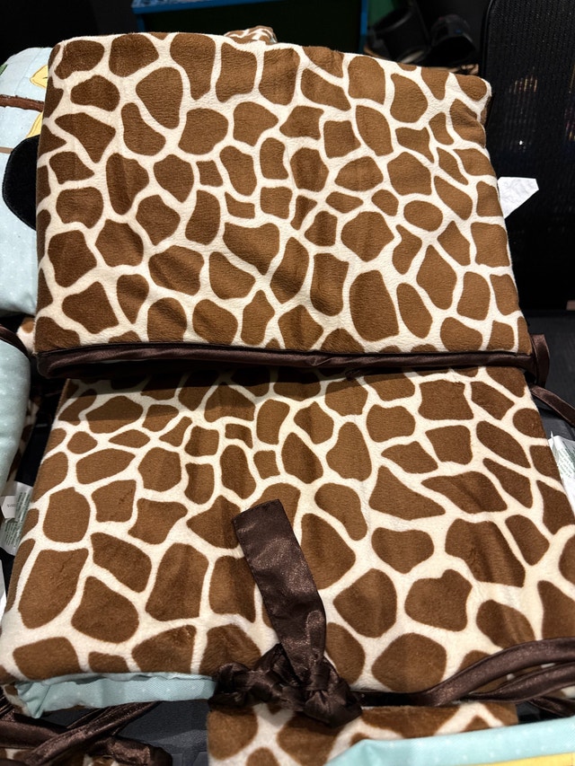 Lambs & Ivy Jungle Crib Bumpers - photo 4