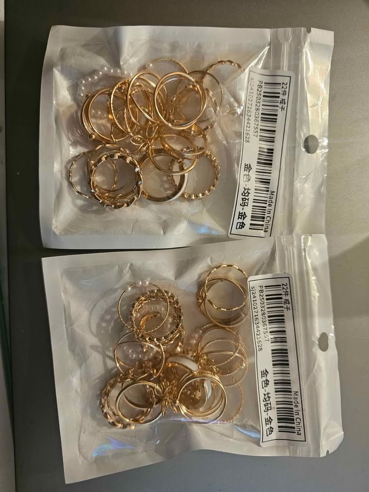 22 rings - 2 sets - photo 2