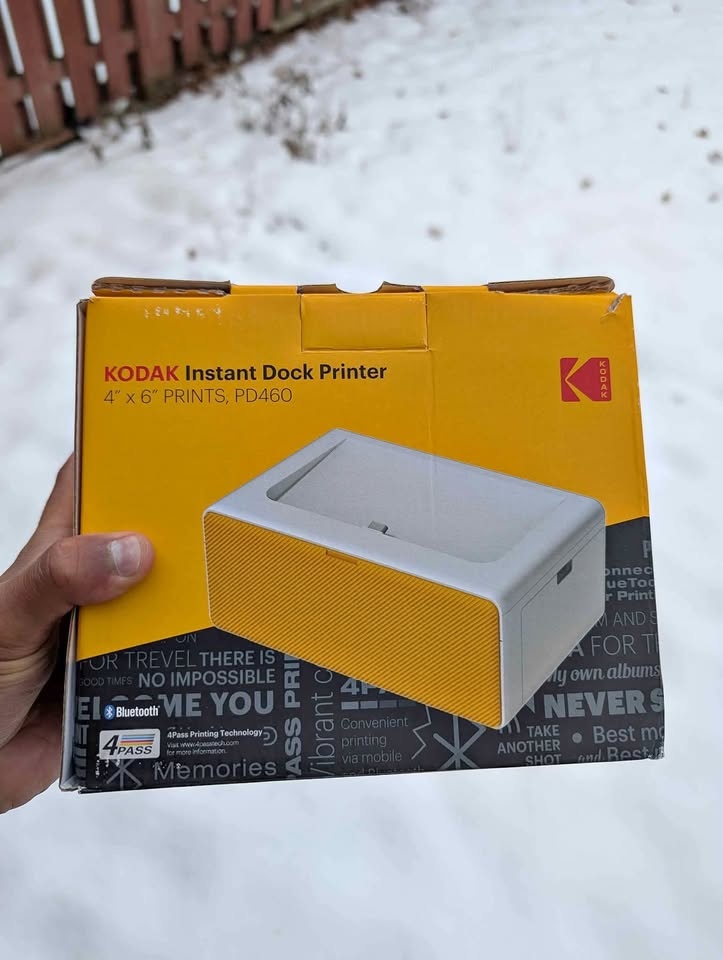 Kodak Dock Plus Printer with 50+ Photo Sheets