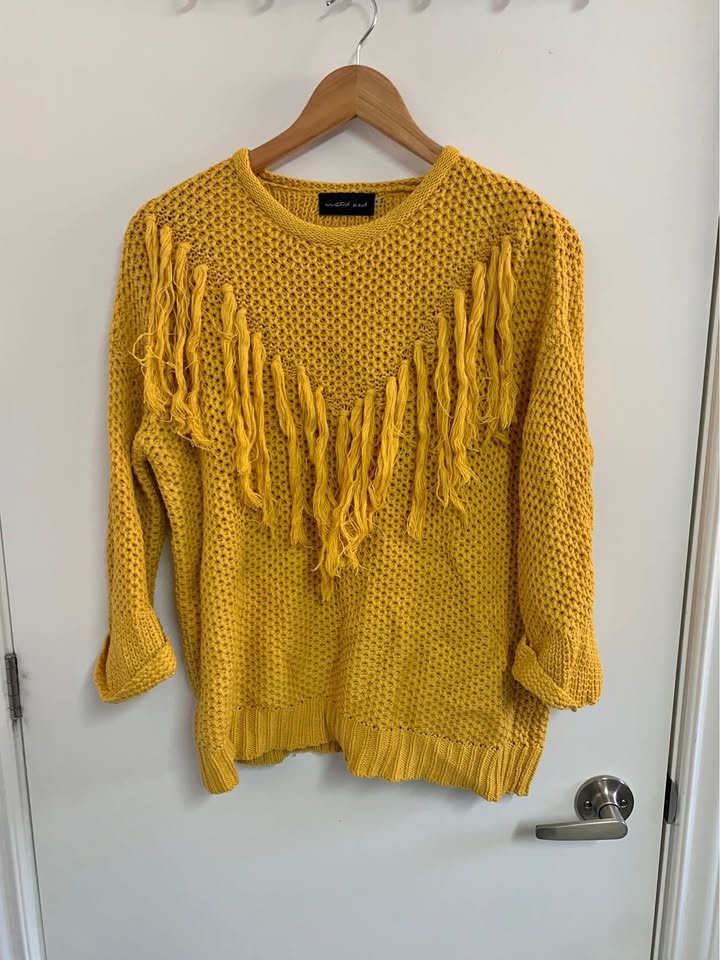 Yellow Sweater - Size S/Small