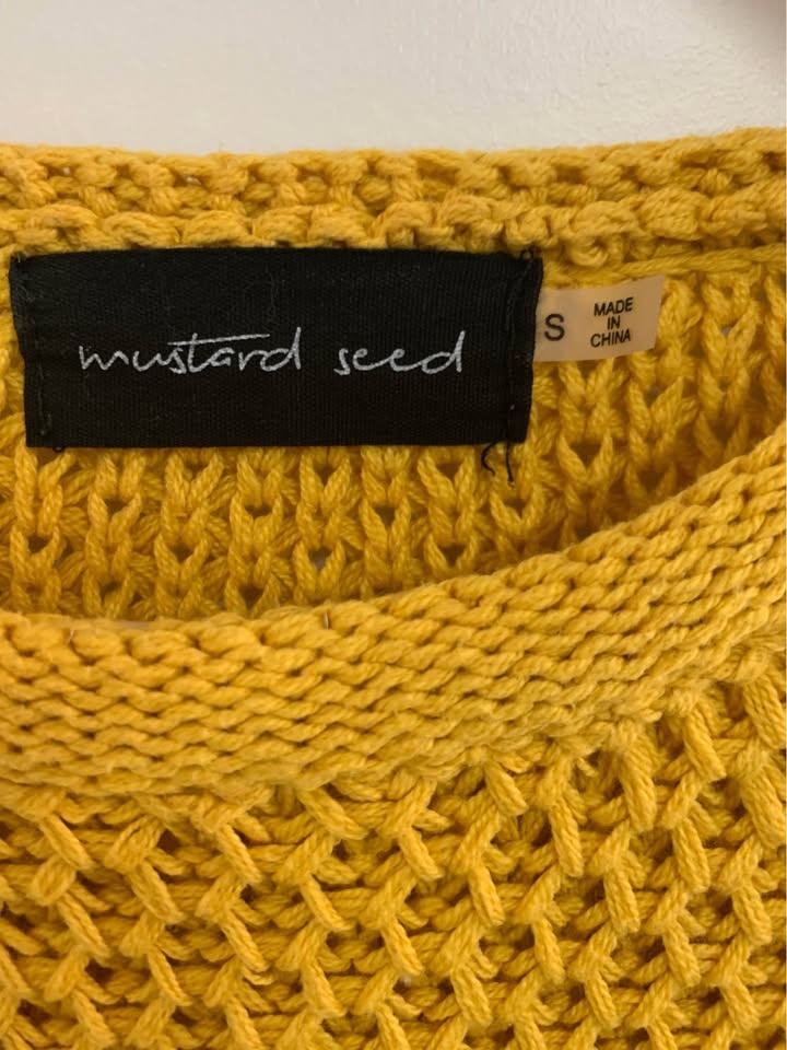Yellow Sweater - Size S/Small - photo 3
