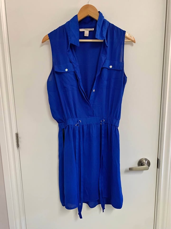 Forever 21 Blue Dress - Size S/Small