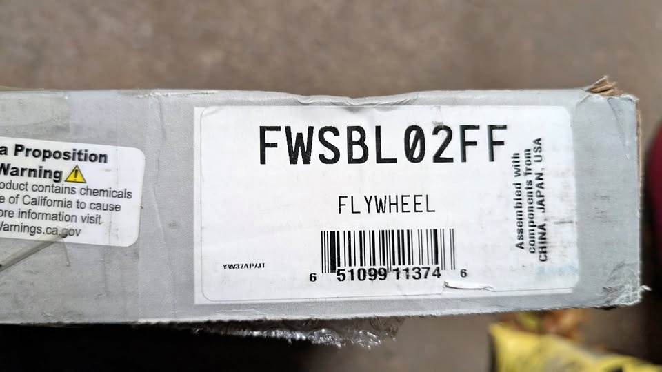 EXEDY FWSBL02FF Subaru flywheel - photo 2
