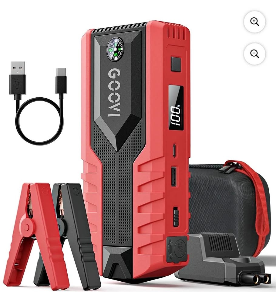 (New) 12V Car Jump Starter 2000A Peak