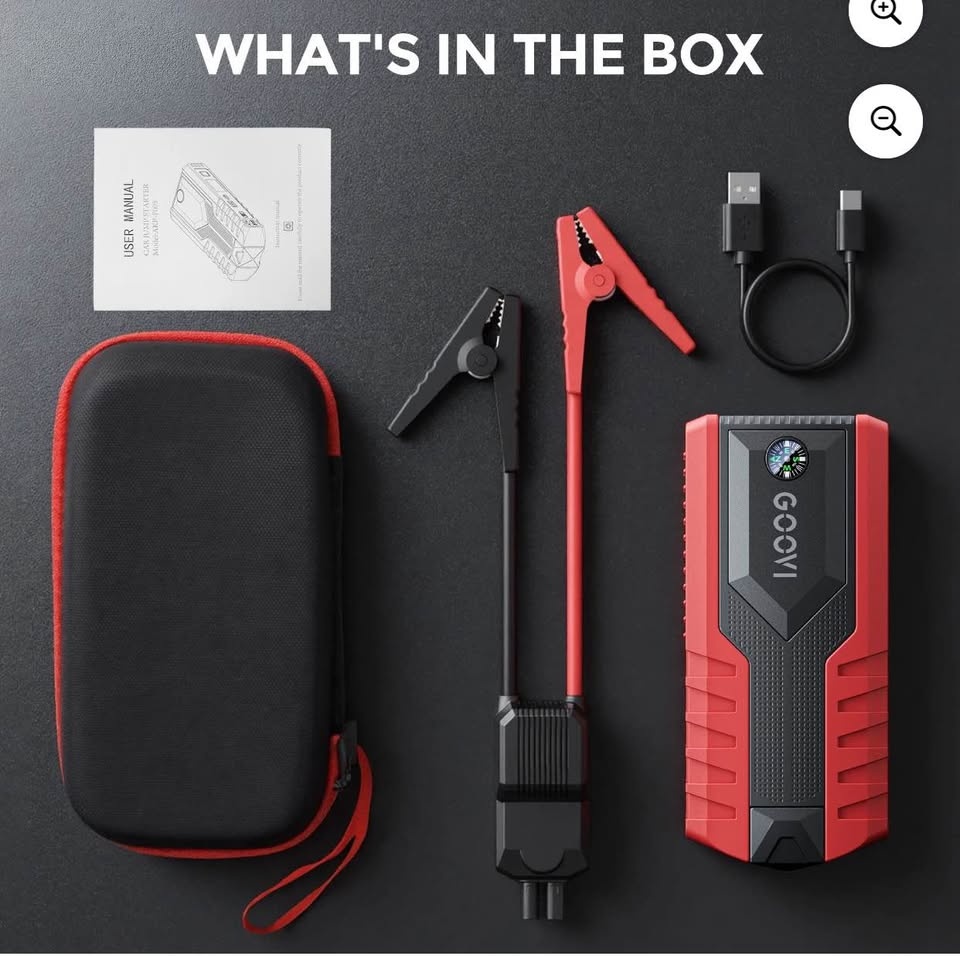 (New) 12V Car Jump Starter 2000A Peak - photo 5