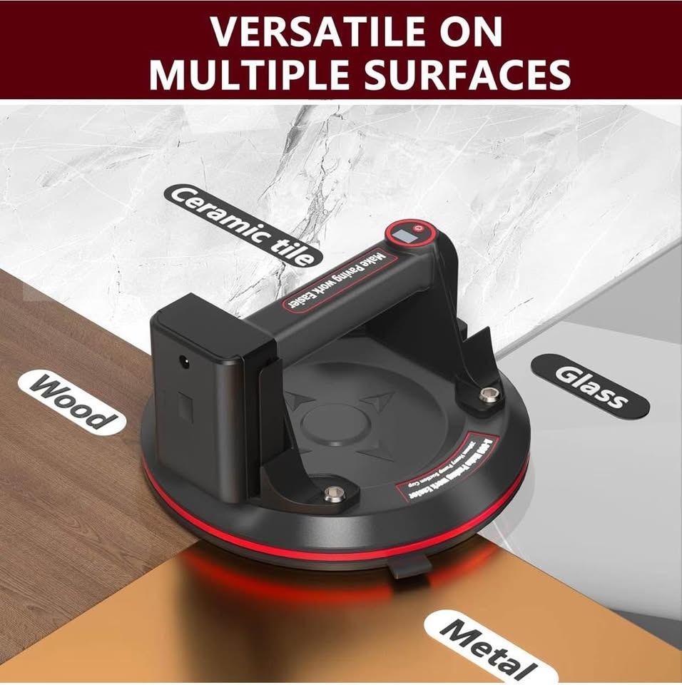 (New)8" Electric Heavy Duty Suction Cups for Glass - 2 Pack - photo 5