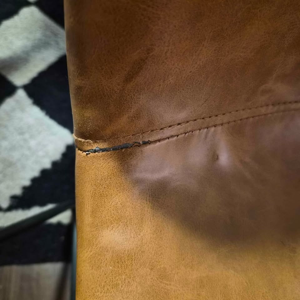 Faux Leather Dining Chairs - photo 4