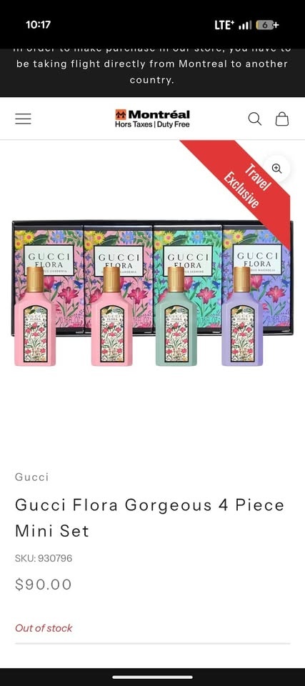 Gucci Women'S Four Pieces Mini Flora Spring Gift Set EDP - photo 2