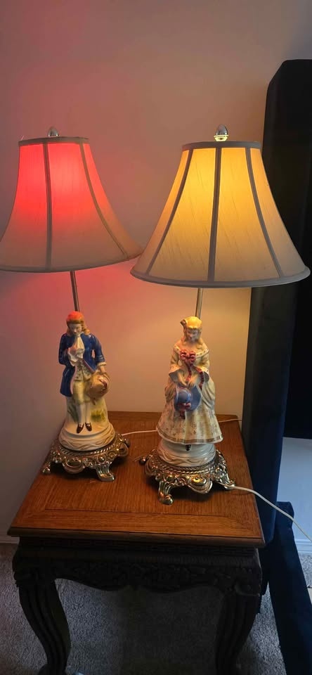 2 set antique lamps , very nice - photo 2