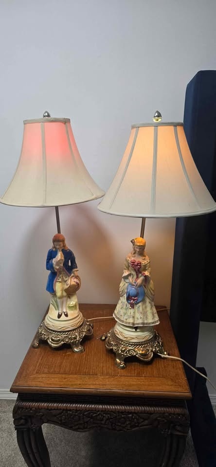 2 set antique lamps , very nice - photo 4