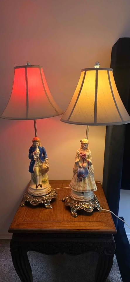 2 set antique lamps , very nice - photo 5