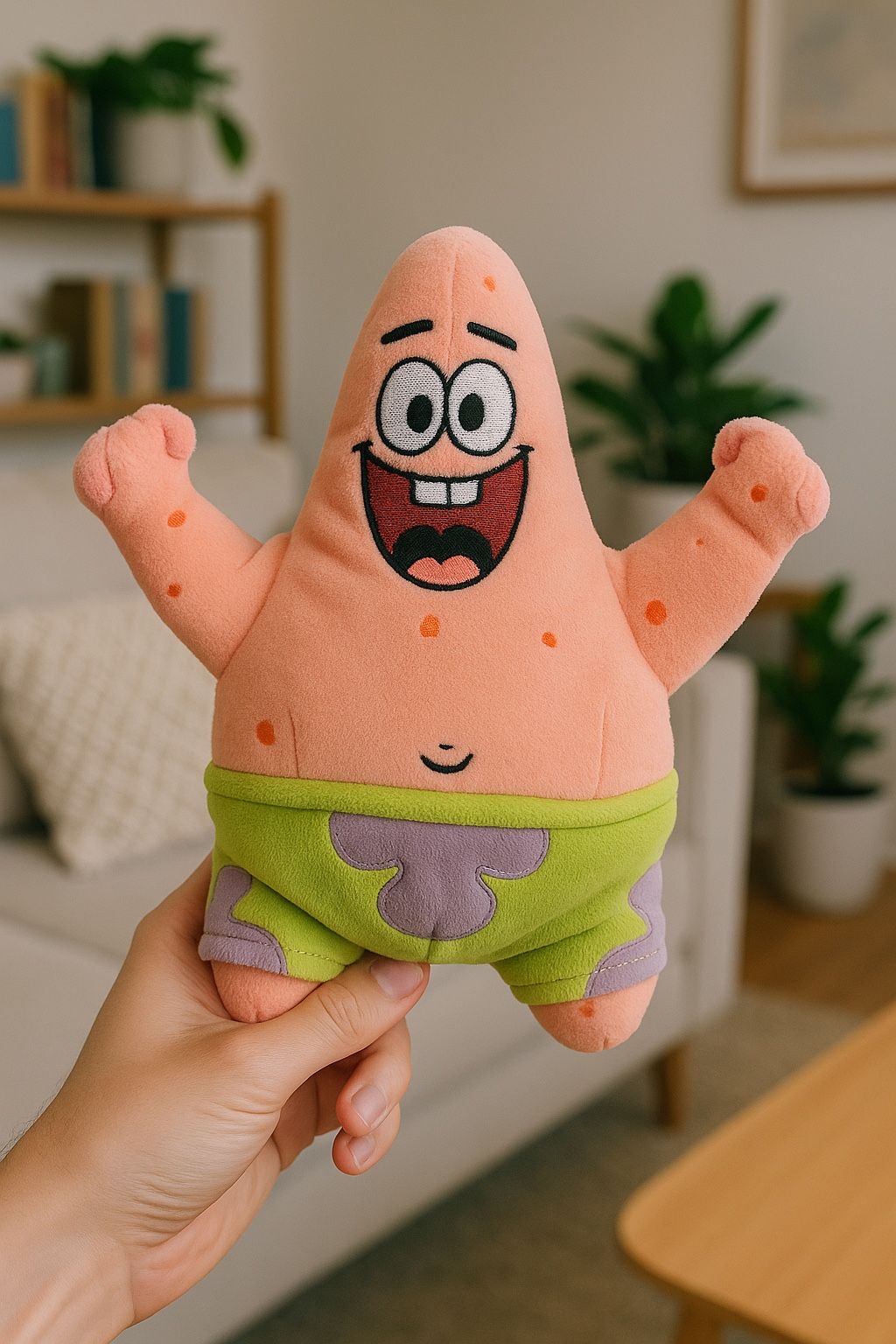 Mini Patrick Star Plush – 5” Collectible
