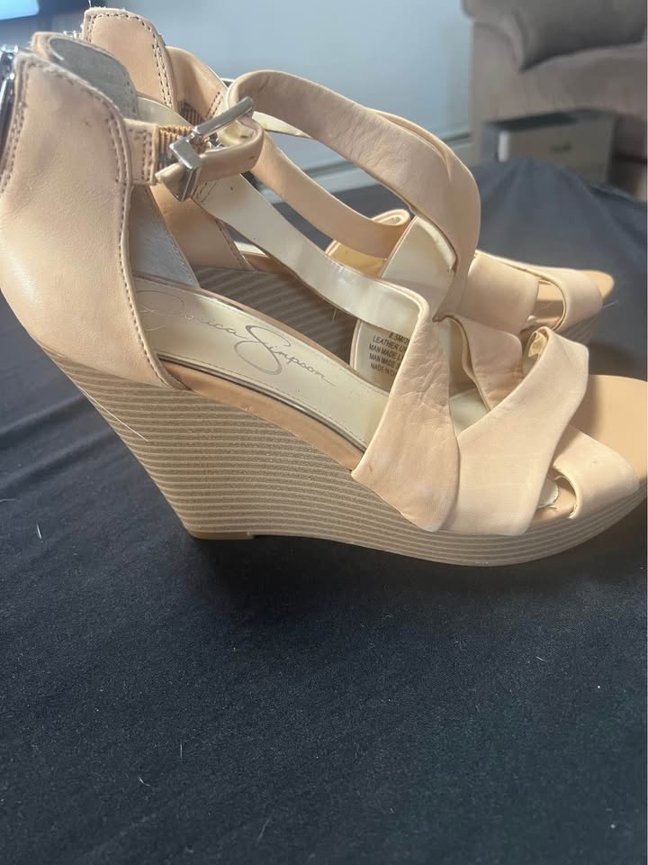 Jessica Simpson Wedge Sandals - Size 8.5M - photo 5