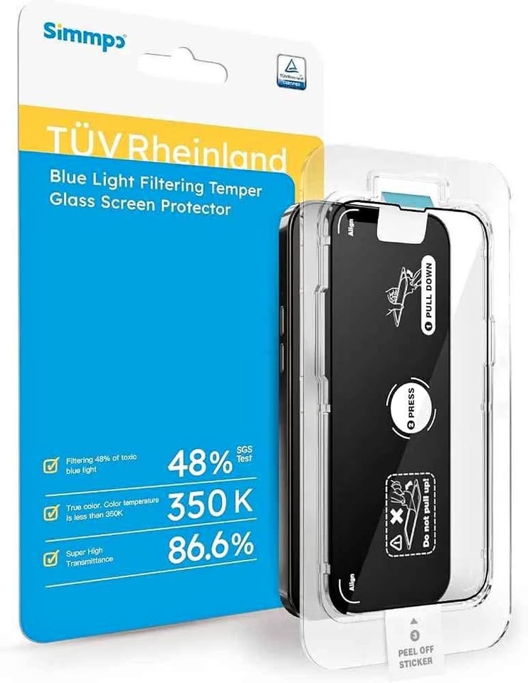 iPhone 14 Max PRO Simmpo Anti Blue Light Screen Protector