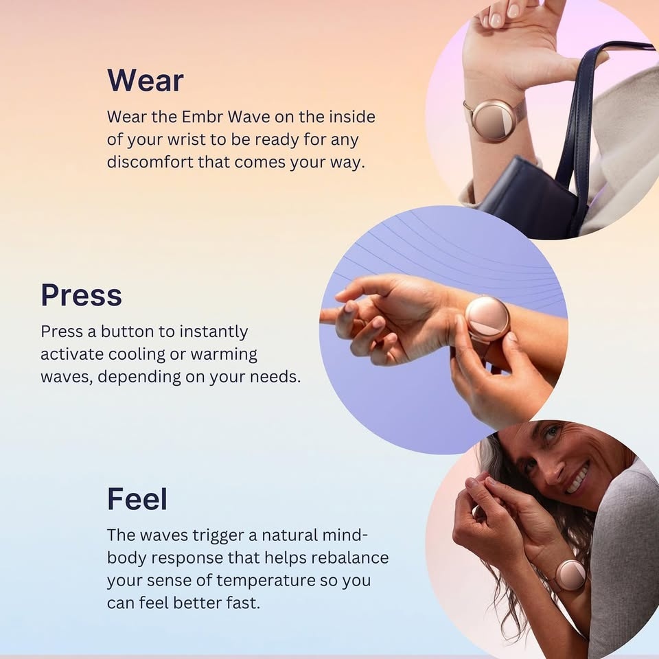 Embr Wave 2 Cooling and Warming Wristband Rose Gold - photo 4