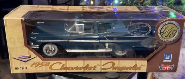1958 Chevrolet Impala Aegean Turquoise Metallic - photo 5
