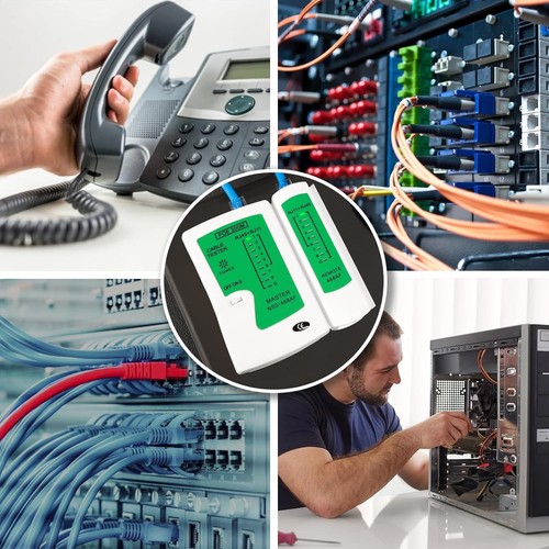 Network Cable Tester LAN RJ45 RJ11 Cat5e Cat6 Ethernet