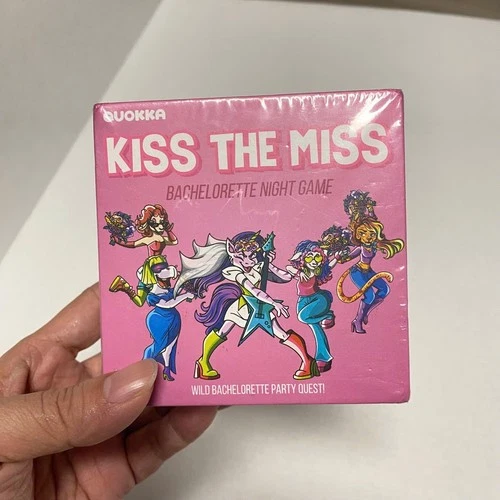 QUOKKA Bachelorette Party Games Kiss The Miss