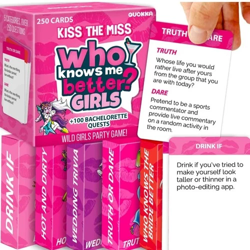 QUOKKA Bachelorette Party Games Kiss The Miss - photo 5