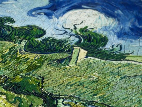 ENJOY 1000pcs Puzzle, Van Gogh Thatched Houses - photo 4
