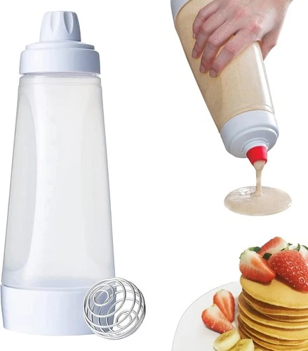 2 Pack Pancake Batter Dispenser Bottle 1000ml - photo 2