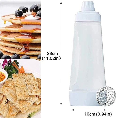 2 Pack Pancake Batter Dispenser Bottle 1000ml - photo 4