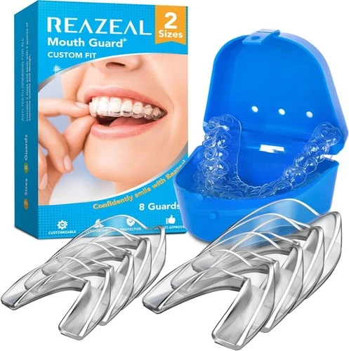 Reazeal Mouth Guard for Grinding Teeth - 8 NEW GUARDS - photo 3
