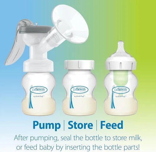 Dr. Brown's Manual Breast Pump New (Open Box) - photo 4