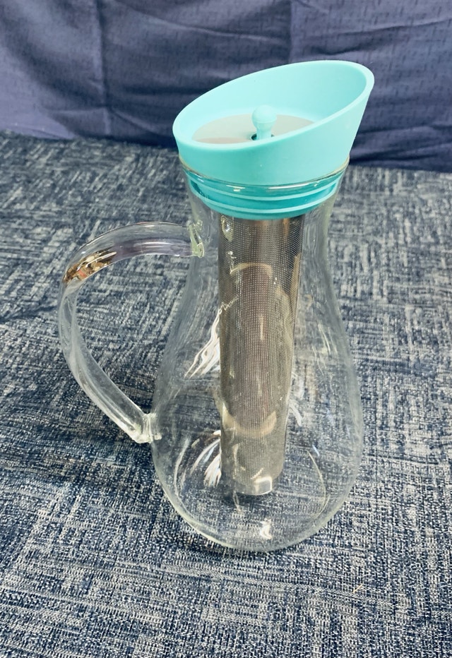 Tea Pitcher 9.5”H