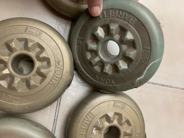 York Barbell Weights - photo 4
