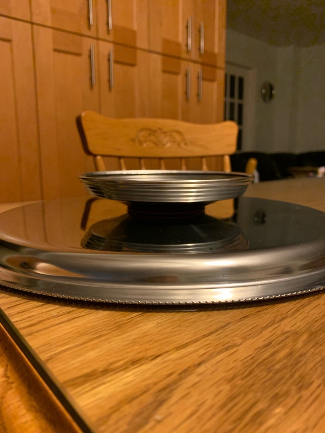 Stainless steel Lazy Susan 13.5 “ - photo 4