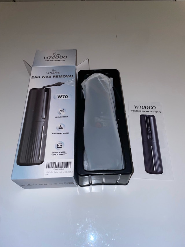 Electric Ear Wax Remover Kit Rechargeable Ear Cleaner