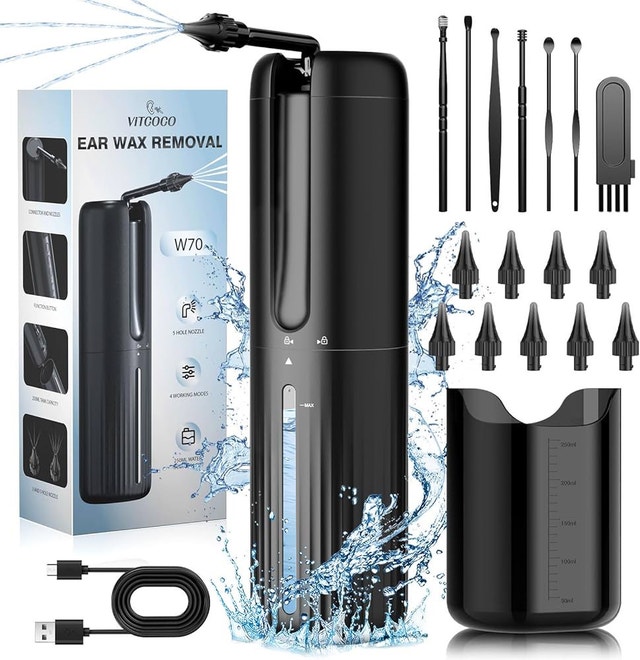 Electric Ear Wax Remover Kit Rechargeable Ear Cleaner - photo 4