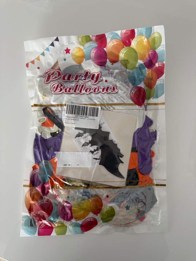 Halloween Party Decor (Foil and Latex Balloons, Stickers, pictur - photo 3