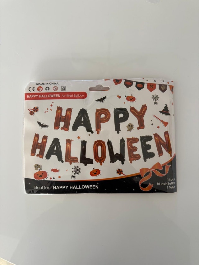 Halloween Party Decor (Foil and Latex Balloons, Stickers, pictur - photo 4
