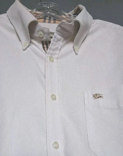 Classic Burberry Brit Corduroy Shirt Size 47