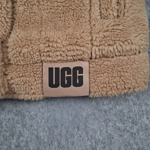 UGG Frankie Sherpa Trucker Jacket Camel Tan Women’s XS - photo 5