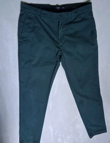 Club Monaco Dark Green Modern Slim Fit Conor Chino W34 L32 - photo 4