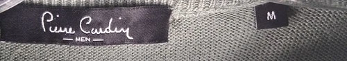 Pierre Cardin Sweater Men’s Medium Ribbed Mock Neck Knit Sage Gr - photo 3