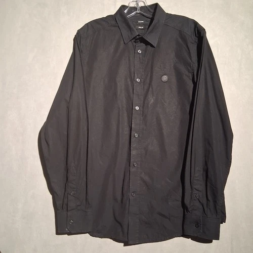 Diesel S-Bill Herren Slim Fit Langarm Business Black Size L - photo 5