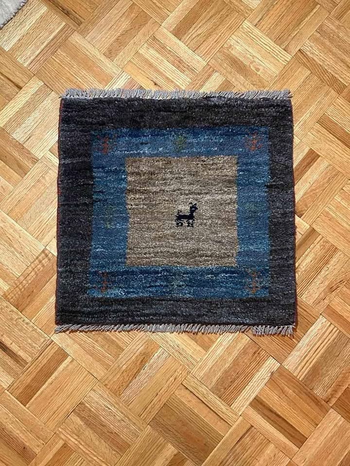 Handmade Persian carpet brand new 40×40 cm