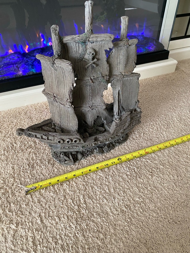 Aquarium Ship Ornament - photo 2