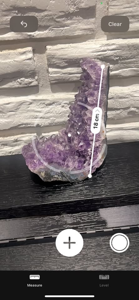 Large Natural Amethyst Geode Crystal Cluster - 18 cm Tall! - photo 2