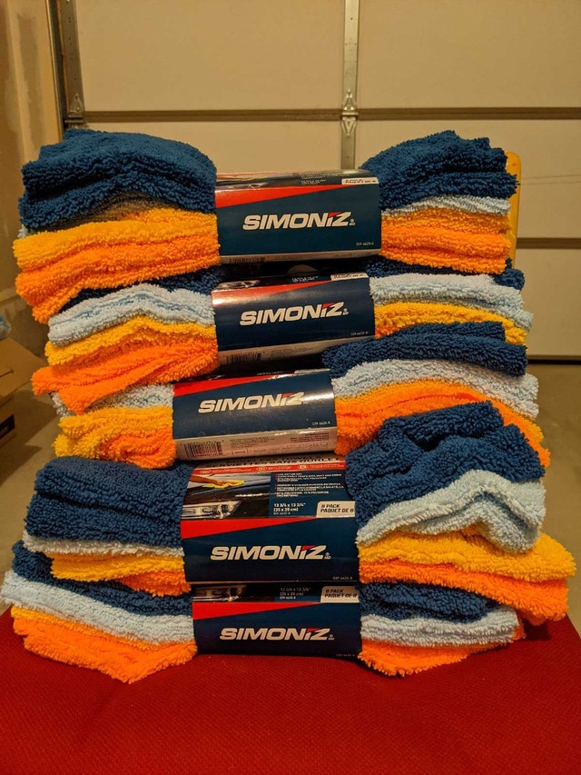 Brand New Simoniz Microfibre Towels