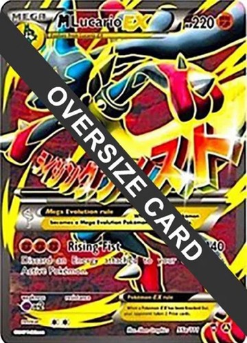FULL ART M Lucario EX ULTRA JUMBO 55a/111 XY Furious