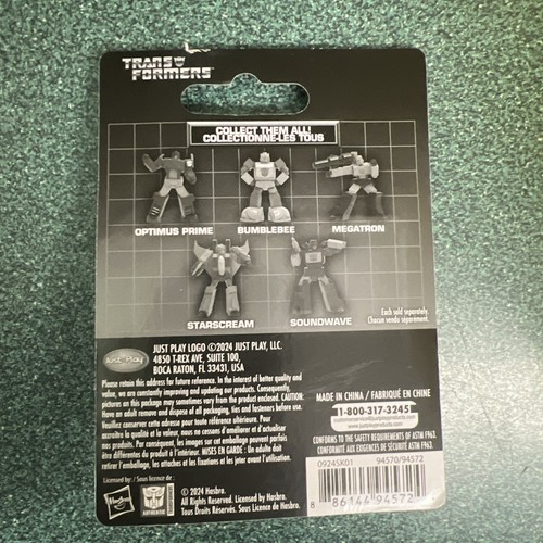 Transformers Bumblebee Mini Figure & Holo Card 2024 - photo 2