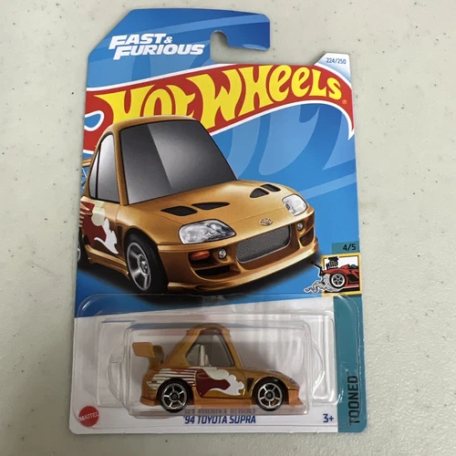 2023 Hot Wheels 94 Toyota Supra Tooned HW 3/5